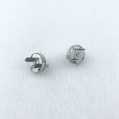 18*4mm Nickel Metal Button Magnet For Bag Lock
