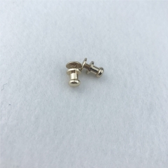 Light Gold Snap Rivet With Screw