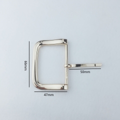 51mm Newly Big Size Light Gold Pin Buckle