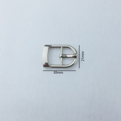 15mm Light Gold Fshion Pin Buckle For Leather Belt/Handbag