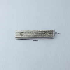 60*11mm Light Gold Handbag Metal Clip for Strap Connectors