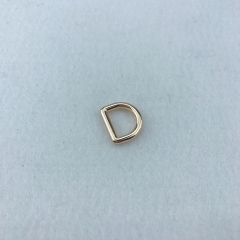 15mm Light Gold D Ring Handbag Ring