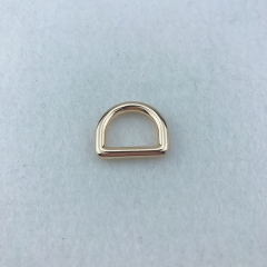 15mm Light Gold D Ring Handbag Ring