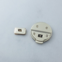 45mm Round Metal Button Lock for Handbag