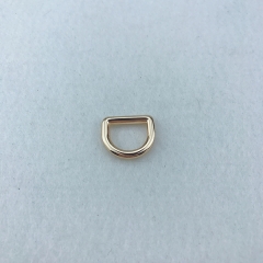 15mm Light Gold D Ring Handbag Ring