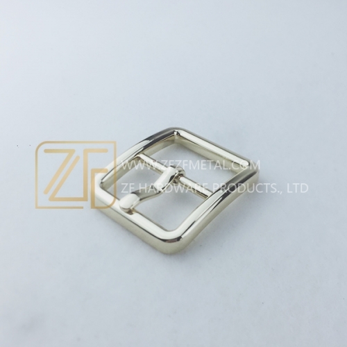 28mm Light Gold Metal Pin Buckle for Bag Accessories/Belt/Shoe