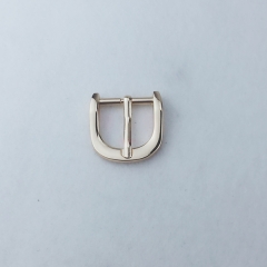 23mm Smooth light gold Pin Buckle For Leather Belt