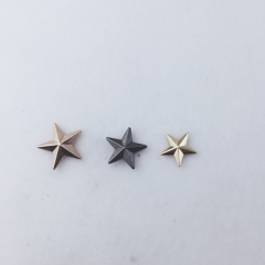 14/17/19mm Stars Rivet For Handbag Accessories