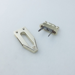 50*22mm Bag Accessories Twist/Push/Turn Lock for Handbag