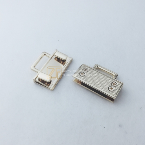 16mm Hardware Bridge Clip End Clip Connection Clip for Handbag