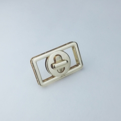 64*37mm Big Size Light Gold Turn Lock