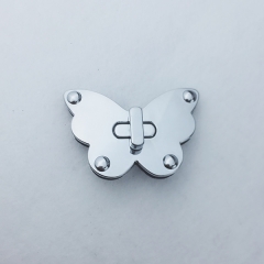 The Butterfly Shape Metal Turn/Safe/Button Lock