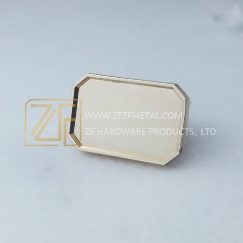 Coated Light Gold Metal Lock/Turn Lock/Square Lock/Safe Lock for Bag