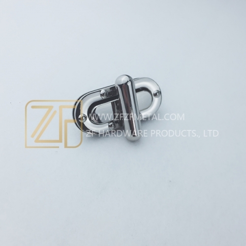 Oval Lock With Large Twist For Handbag