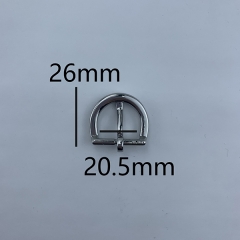 20*26mm Pin Buckle For Bag Handbag Belt Shoe