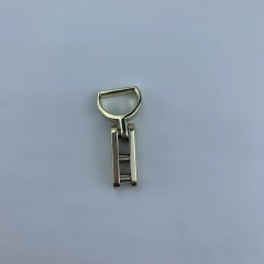 45mm High Quality Light Gold Metal Bag Edge End Clip/Strap Connectors