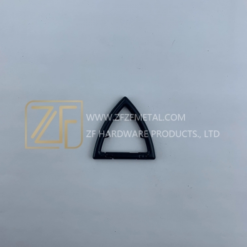 29mm Matt Black Triangle Ring Buckle for Bag Accessories