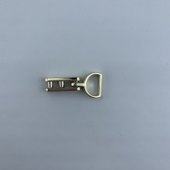 45mm High Quality Light Gold Metal Bag Edge End Clip/Strap Connectors