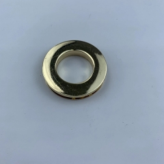 20mm Light Gold Metal Round Grommets for Bags, Shoes, Clothing