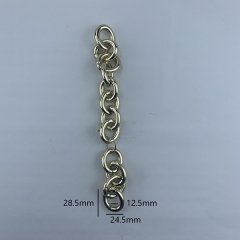 High Grade Metal Decoration Light Gold Chain for Bag Accessories