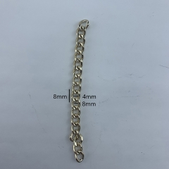 Hot Sale Light Gold Metal Chain Iron Chain