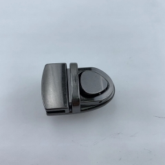 28mm Gun Metal Press Lock For Handbag