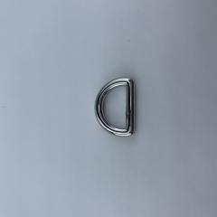 18mm Fashion Nickel D Ring For Bag Accessories