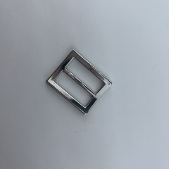 16mm Factory Wholesale Nickel Belt Adjuster Buckle Hardware Square Buckle for Handbag