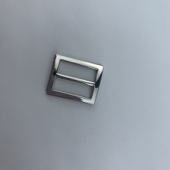 16mm Factory Wholesale Nickel Belt Adjuster Buckle Hardware Square Buckle for Handbag