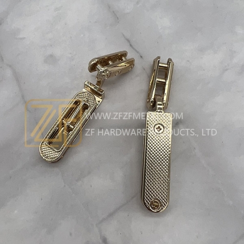 Golden Fashion Bar Shape Edge Clip