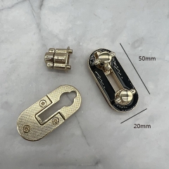 Coloful Plastic & Metal Lock for Handbag