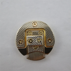 39mm Circular Pattern Lock For Handbag