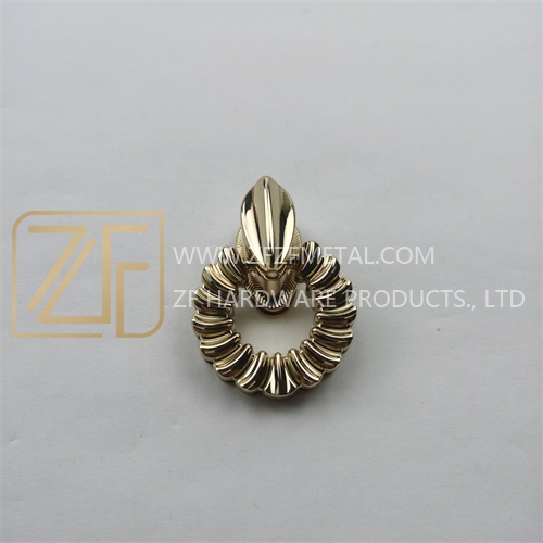 15mm Custom Gold Flower Lock