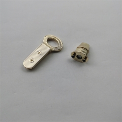 Light Gold Needle Ring Lock For Bag