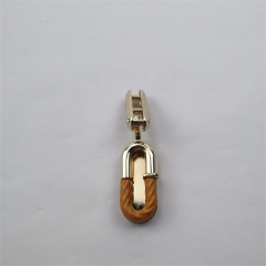 Custom Light Gold Pendant Lock For Bag