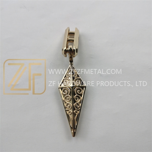 48mm Diamond pattern Light Gold Clip