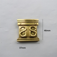 Custom Golden Letter Lock