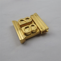 Custom Golden Letter Lock