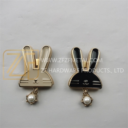 34mm Custom Rabbit Pendant Magnetic Lock