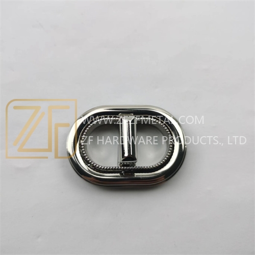 47mm Oval Nickle Twist Lock