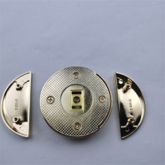 46mm Round Three Piece Set Magnetic Lock