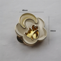 Custom Golden Rabbit Flower Magnt Lock