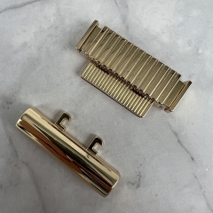 Classic Golden Stripe Retangular Press Lock