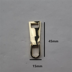 6mm Small Golden Glossy Puller For Bag