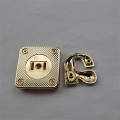 33mm Custom Golden Letter Magnet Lock