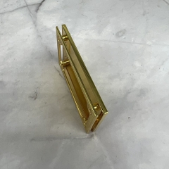 40mm Classic Light Gold Bag Decorative Fitting Hardware Metal Rectangle Accessories