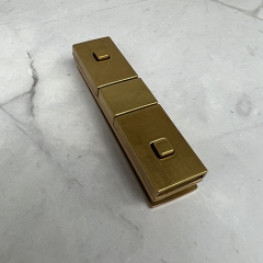 Golden Classic Retangular Magnetic Lock