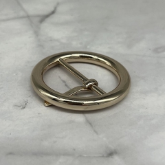 Classic Circle Movable Pin Buckle
