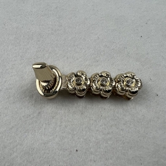 Triple-Flowers Shape Bar Turn Lock