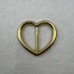 30mm Classic Golden Heart-Shape Buckle